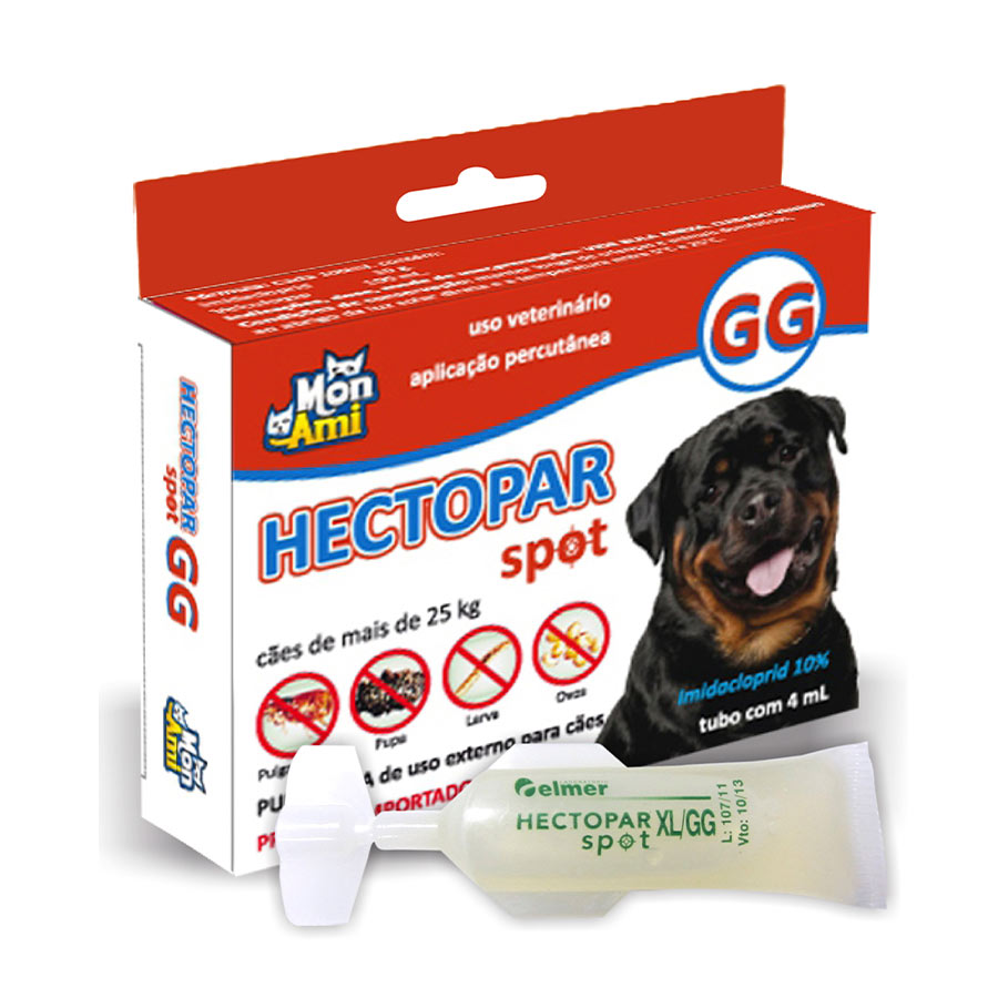 Imagem de Antipulgas Mon Ami Hectopar Spot GG 4ml para cães com mais de 25Kg