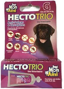 Imagem de Antipulgas e Carrapatos Mon Ami Hectotrio G 4,5ml para cães de 16 a 24Kg