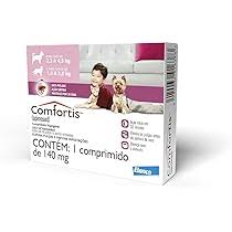 Imagem de Antipulgas Elanco Comfortis 140mg para cães de 2,3 a 4,5Kg e gatos de 1,4 a 2,8Kg