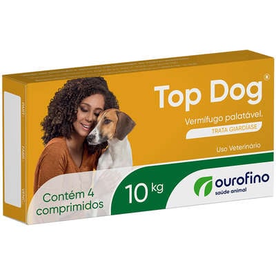 Imagem de Vermífugo Ourofino Top Dog para cães até 10kg