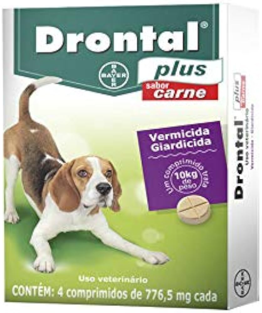 Imagem de Vermífugo Elanco Drontal Plus 776,5mg para Cães