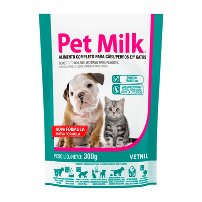 Imagem de Alimento Vetnil Pet Milk para Cães e Gatos 300g