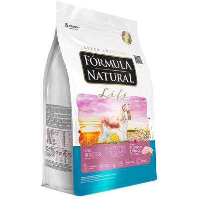 Imagem de Ração Fórmula Natural Life para Cães Adultos Porte Mini e Pequeno 1kg 