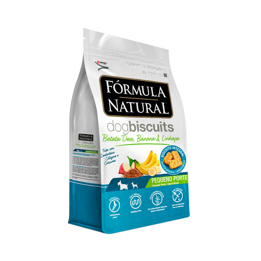 Imagem de Petisco Fórmula Natural Dog Biscuits para Cães Adultos Porte Pequeno 250g 