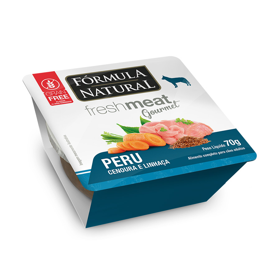 Imagem de Ração Úmida Fórmula Natural Fresh Meat Gourmet para Cães 70g