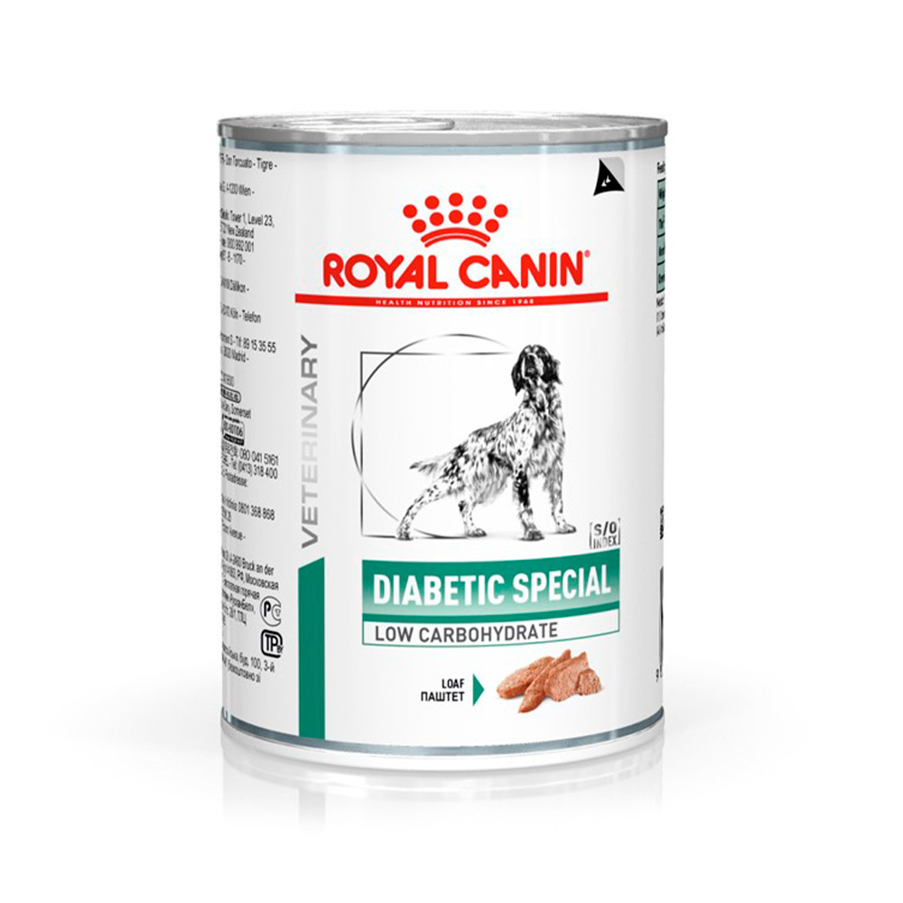 Imagem de Ração Úmida Royal Canin Veterinary Diabetic Special para Cães 410g